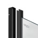 Душова кабіна Qtap Taurus BLA1099AC6 90х90 см, скло Clear 6 мм покриття CalcLess, без піддону (TAUBLA1099AC6)