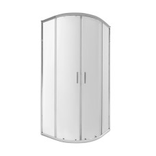 Душова кабіна Qtap Taurus CRM1011AC6 100х100 см, скло Clear 6 мм покриття CalcLess, без піддону (TAUCRM1011AC6)