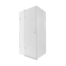 Душова кабіна Qtap Capricorn CRM1018RC6 100х80 см, скло Clear 6 мм, CalcLess, без піддону (CAPCRM1018RC6)
