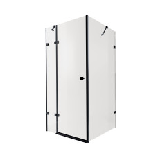 Душова кабіна Qtap Capricorn BLA1099SC6 90x90 см, скло Clear 6 мм, покриття CalcLess без піддону (CAPBLA1099SC6)
