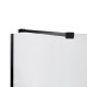 Душова кабіна Qtap Capricorn 120x80 см, скло Clear 6 мм, покриття CalcLess без піддону (CAPBLA10128RC6)