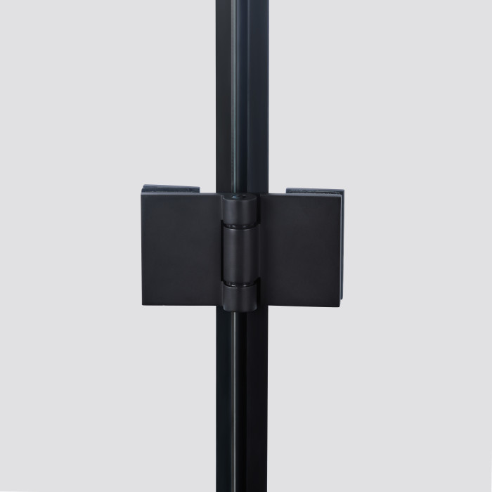 Душова кабіна Qtap Capricorn 120x80 см, скло Clear 6 мм, покриття CalcLess без піддону (CAPBLA10128RC6)