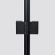 Душова кабіна Qtap Capricorn 120x80 см, скло Clear 6 мм, покриття CalcLess без піддону (CAPBLA10128RC6)
