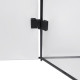 Душова кабіна Qtap Capricorn 120x80 см, скло Clear 6 мм, покриття CalcLess без піддону (CAPBLA10128RC6)