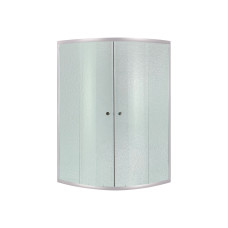 Душова кабіна Lidz Latwa SC80x80.SAT.HIGH.FR, скло Frost 4 мм без піддону (LLSC8080SATHIGHFR2)