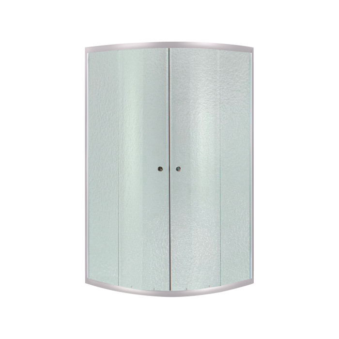 Душова кабіна Lidz Latwa SC80x80.SAT.LOW.FR, скло Frost 4 мм без піддону (LLSC8080SATLOWFR2)