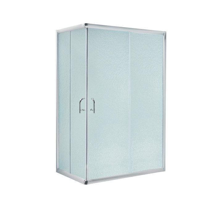 Душова кабіна Lidz Wawel SC100x80.SAT.LOW.FR, скло Frost 5 мм без піддону (LWASC10080SATLOWFR2)