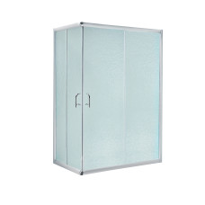 Душова кабіна Lidz Wawel SC120x80.SAT.LOW.FR, скло Frost 5 мм без піддону (LWASC12080SATLOWFR2)