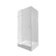 Набір Qtap Душова кабіна Capricorn CRM1011SC6 Clear 2020x1000x1000 мм + піддон Tern 301112 100x100x12 см з сифоном (CAPCRM1011SC6SET)