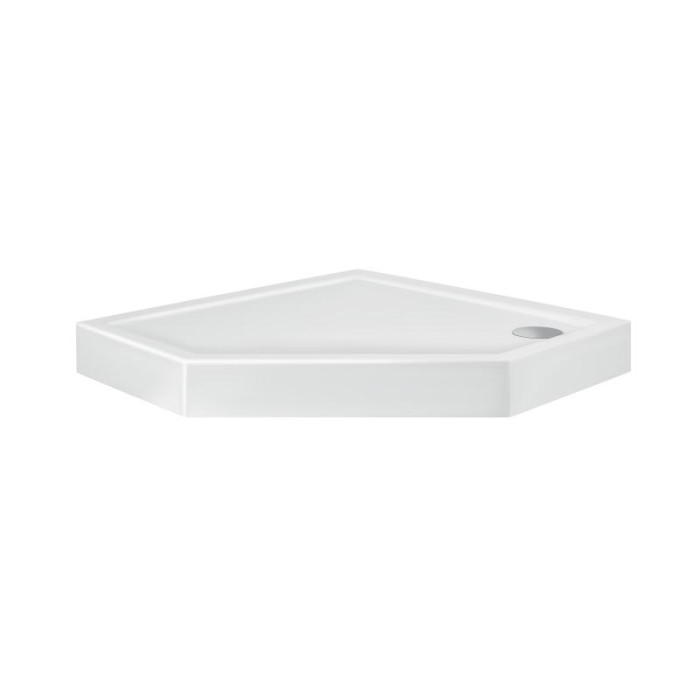 Набір Qtap Душова кабіна Scorpio BLA10995-AC6 Clear 2120x900x900 мм + піддон Diamond 309912 90x90x12 см з сифоном (SCOBLA10995AC6SET)