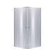 Душова кабіна Lidz Latwa SC90x90.SAT.LOW.GR, скло тон. 4 мм + Lidz Душовий піддон KAPIELKA ST90x90x15 (LLASC9090SLGSET)