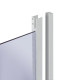 Душова кабіна Lidz Latwa SC90x90.SAT.LOW.GR, скло тон. 4 мм + Lidz Душовий піддон KAPIELKA ST90x90x15 (LLASC9090SLGSET)