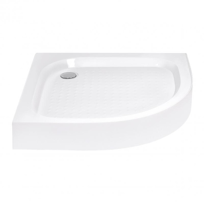 Душова кабіна Lidz Latwa SC90x90.SAT.LOW.GR, скло тон. 4 мм + Lidz Душовий піддон KAPIELKA ST90x90x15 (LLASC9090SLGSET)