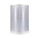 Душова кабіна Lidz Latwa SC80x80.SAT.LOW.GR, скло тон. 4 мм + Lidz Душовий піддон KAPIELKA ST80x80x15 (LLASC8080SLGSET)