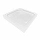 Душова кабіна Lidz Wawel SC90x90.SAT.LOW.FR, скло Frost 4 мм + Lidz Душовий піддон KAPIELKA ST90x90х14 (LWASC9090SLFSET)