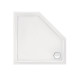 Душовий піддон Qtap Diamond 301112 1000x1000x120 Білий
