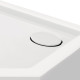 Душовий піддон Qtap Diamond 301112 1000x1000x120 Білий