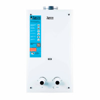 Колонка газовая дымоходная Thermo Alliance JSD20-10GE 10 л панель стеклянная  White (JSD2010GEWHITEGLASS)