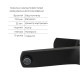 Комплект змішувачів Qtap Sloup: Душова система QTSL57T105VNKBB + Змішувач для раковини QTLIPNO1023H101CB