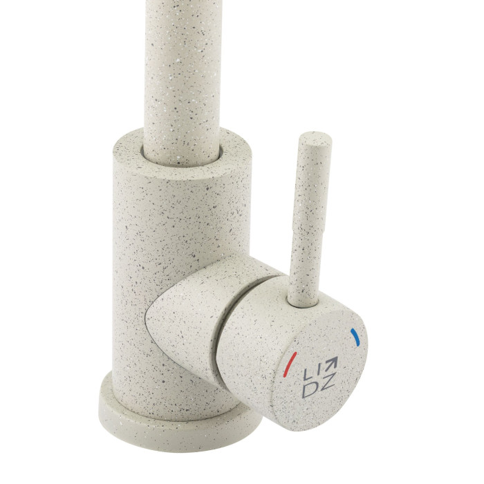 Смеситель для кухни Lidz Aria 015F Серый (LDARI015FGRE34950)