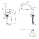 Смеситель для кухни Lidz Anny 008F (k40) LDANN008FCRM35123 Chrome