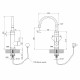 Проточный кран-водонагреватель для кухни Lidz Warm 060 LDWAR060NKS35881 Nickel