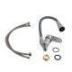 Змішувач для кухні Lidz Tani 008F3 з гнучким виливом (k40) LDTAN008F3GCR39507 Grey / Chrome