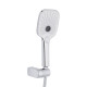 Змішувач для ванни Qtap Tern (c душевым гарнитуром) QTTER259CRM47586 Chrome