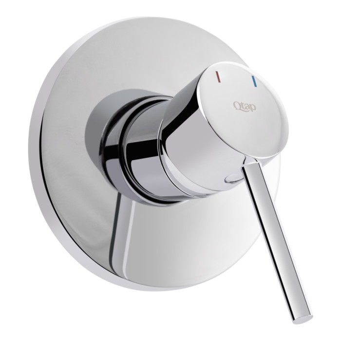 Смеситель для душа скрытого монтажа Qtap Spring (QTSPRCRM 0101)