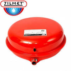 Расширительный бак для отопления ZILMET OEM-PRO 8 литров плоский (круглый, диаметр 324 мм)Код 13A6000800