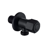 Кран приладовий WEZER SOL21В-16-BLACK 1/2