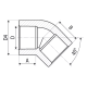 Кутник 45° PP-r ITAL 110 мм