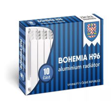 Радиатор алюм. BOHEMIA 500/96 (1секц. = 198 Вт, 1,055 кг) {10}