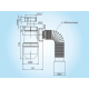 Сифон для умивальника SoloPlast Т-0315, пластик, гофра SOLOPLAST (Т0315)