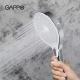 Ручний душ GAPPO G002, 3-режим, білий/хром