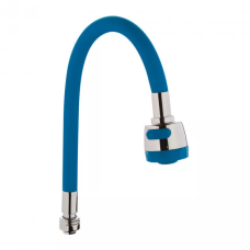 Гнучкий вилив для кухні WEZER WKC-058-BLUE, силіконовий, синій
