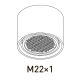 Аератор WEZER WKZ-022 пластик, РВ
