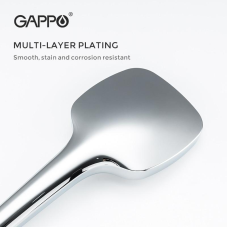 Ручний душ GAPPO G001, 3-режим, білий/хром