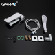 Змішувач для ванни GAPPO G3248, білий/хром