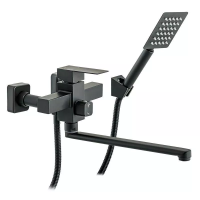 Змішувач для ванни WEZER PRO7-02-BLACK поворотний