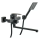 Змішувач для ванни WEZER PRO7-02-BLACK поворотний