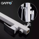 Змішувач для ванни для підлоги GAPPO G3007-8, білий/хром