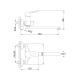 Змішувач для ванни Frap F22007, хром