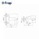 Змішувач для ванни Frap F3261, хром