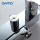 Душова система GAPPO G2402, вилив - перемикач на лійку, хром