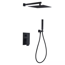 Вбудована душова система WEZER PRO17B-02-BLACK, нержавіюча сталь