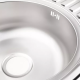 Кухонна мийка WEZER 7750(08) Deсor 770x500x180 мм + сифон