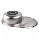 Кухонна мийка WEZER 7750(08) Deсor 770x500x180 мм + сифон