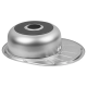 Кухонна мийка WEZER 5745(08) Satin 570x450x180 мм + сифон