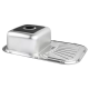Кухонна мийка WEZER 7549(08) Decor 750x490x180 мм + сифон